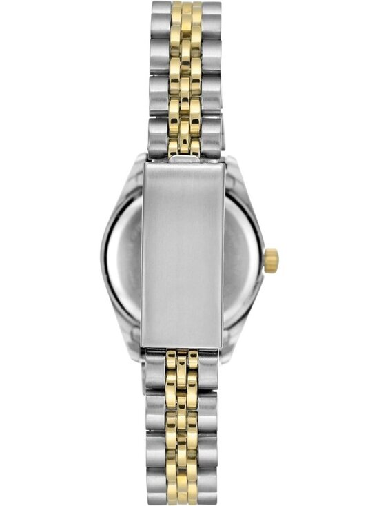 Armitron Women Silver White Genuine Crystal Accented Bracelet Round Luxury Watch main image 5